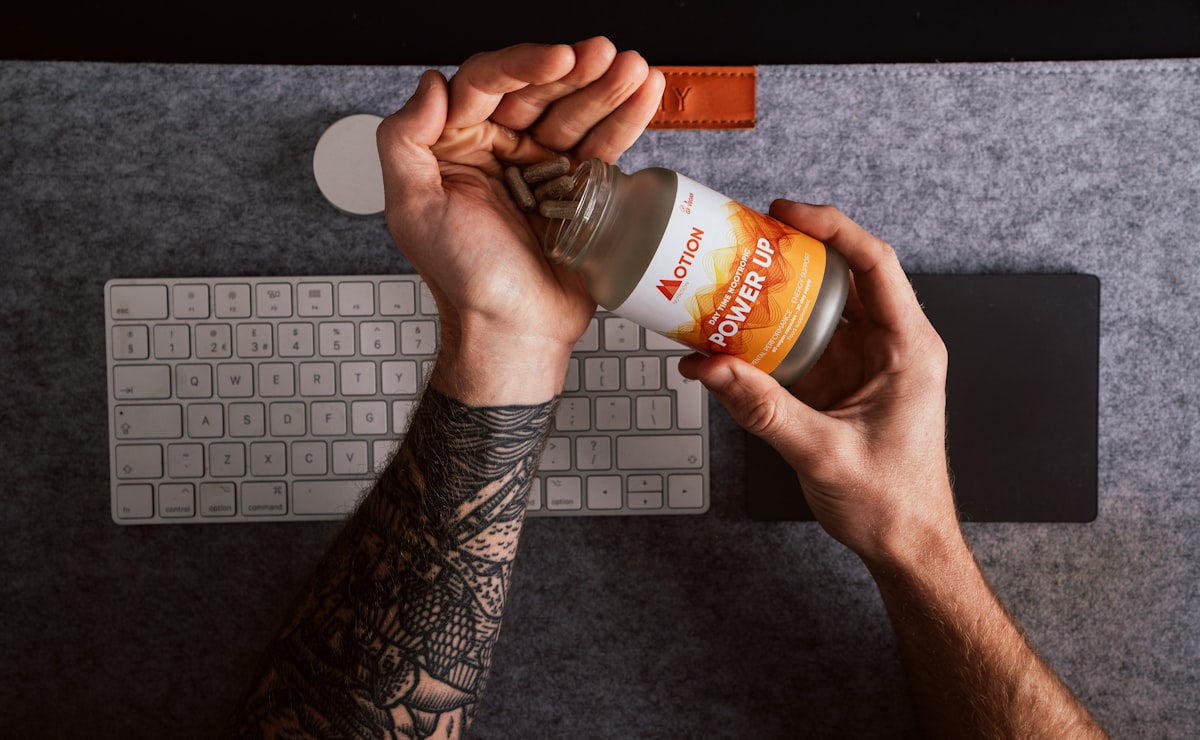 Mental focus supplement research